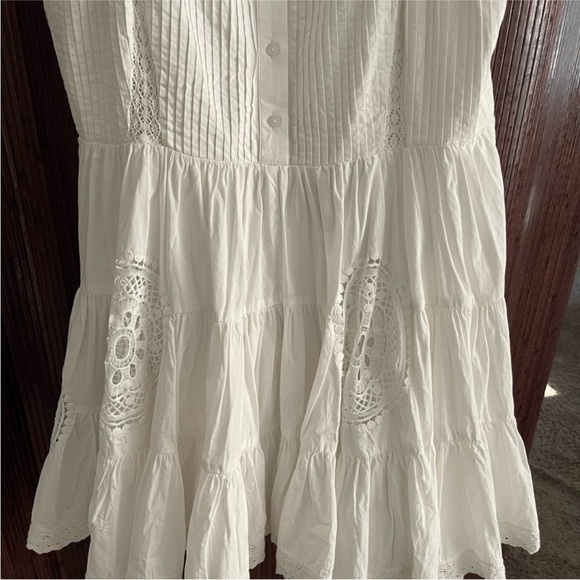 Anthropologie Adrianna Forever That Girl White Eyelet Romper - Picture 8 of 13